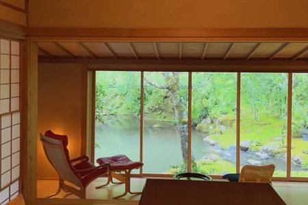 Discover the Serenity of a Japanese Ryokan with Onsen