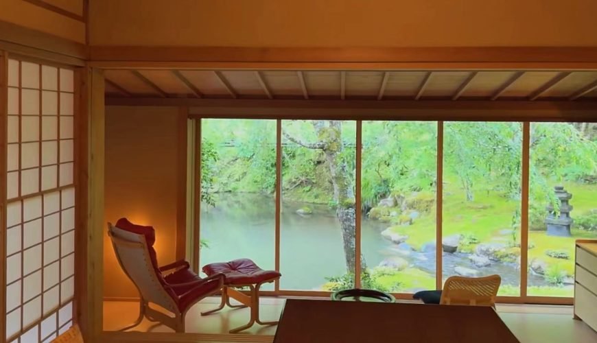 Discover the Serenity of a Japanese Ryokan with Onsen