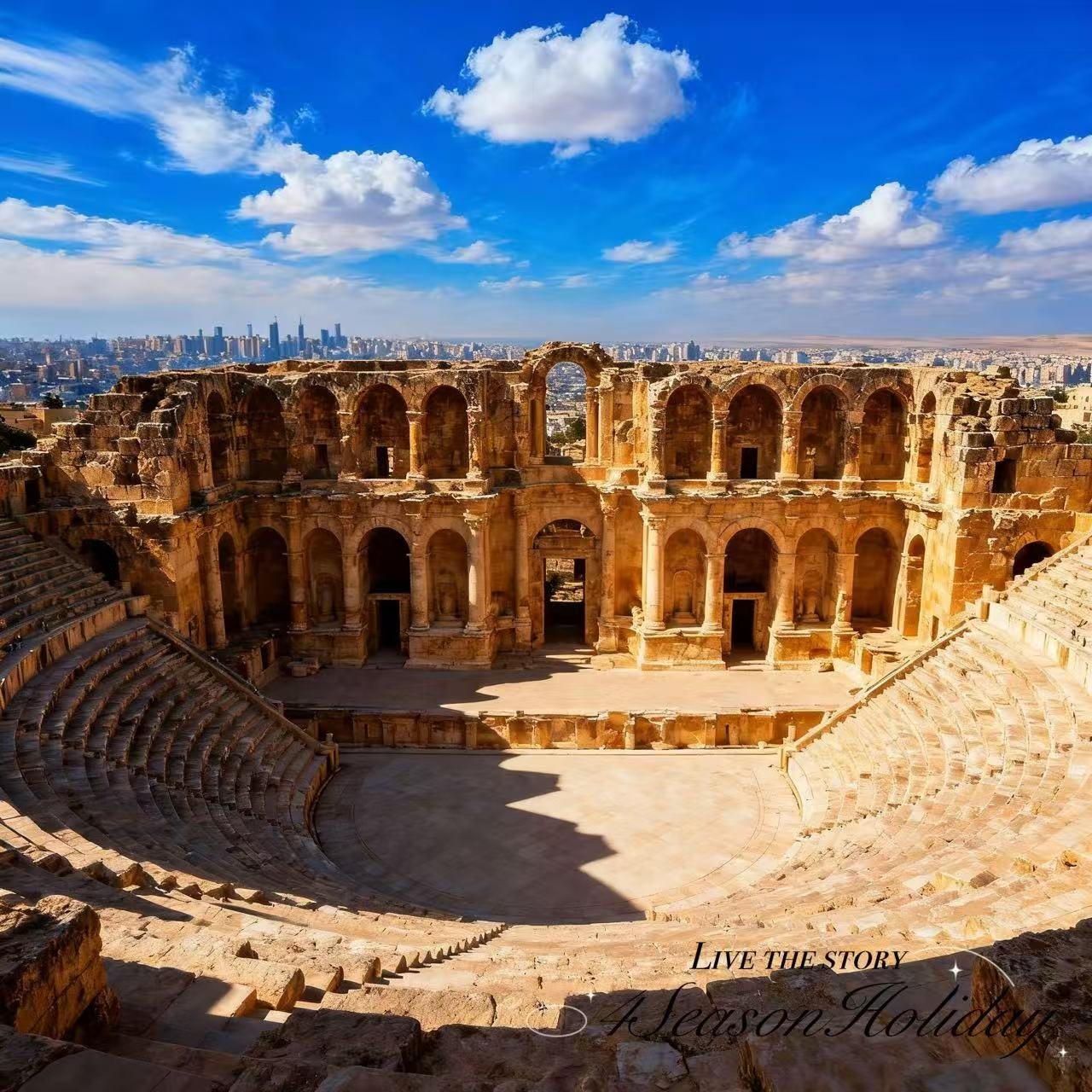Day 7: Fly to Amman, Jordan